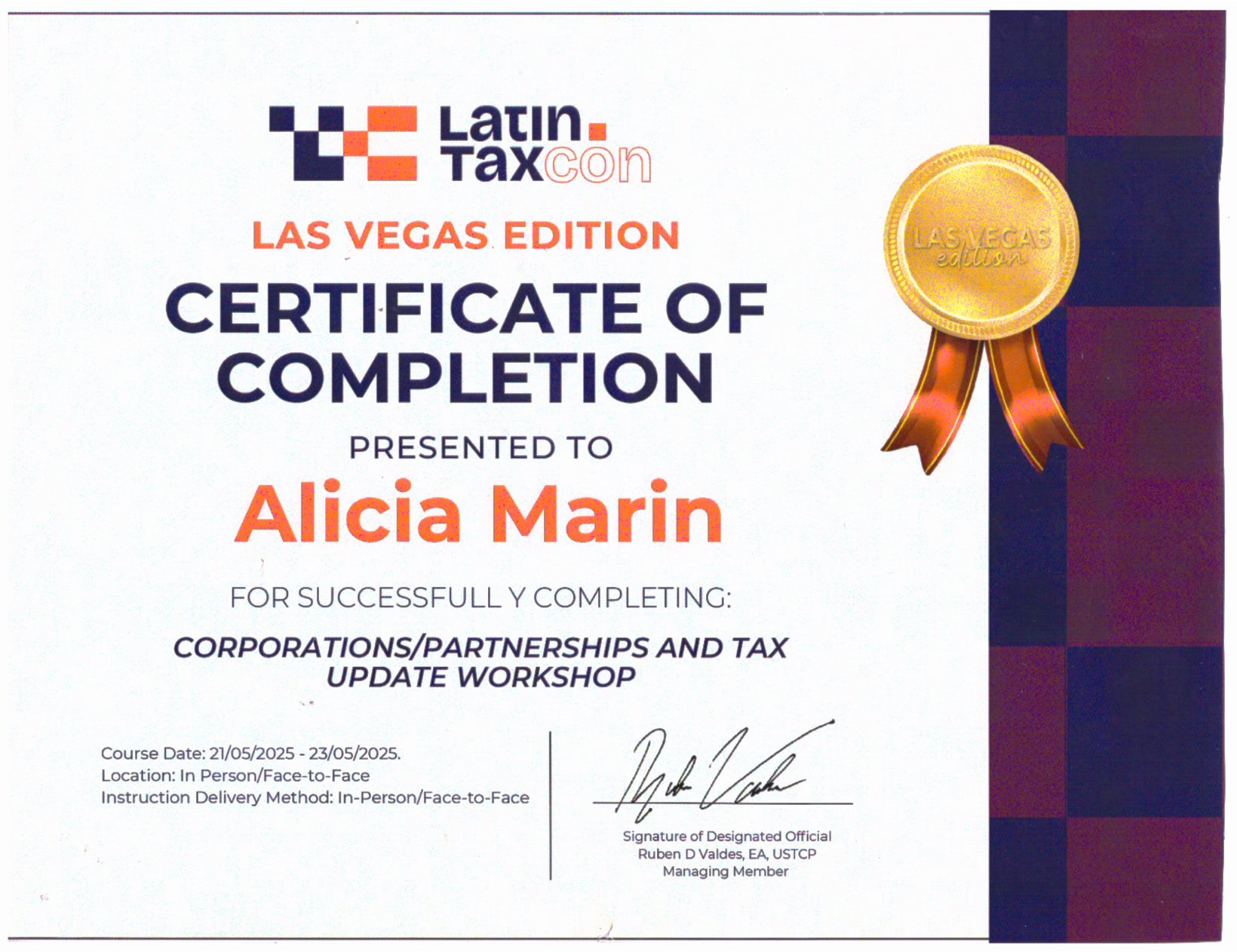 Certification 3